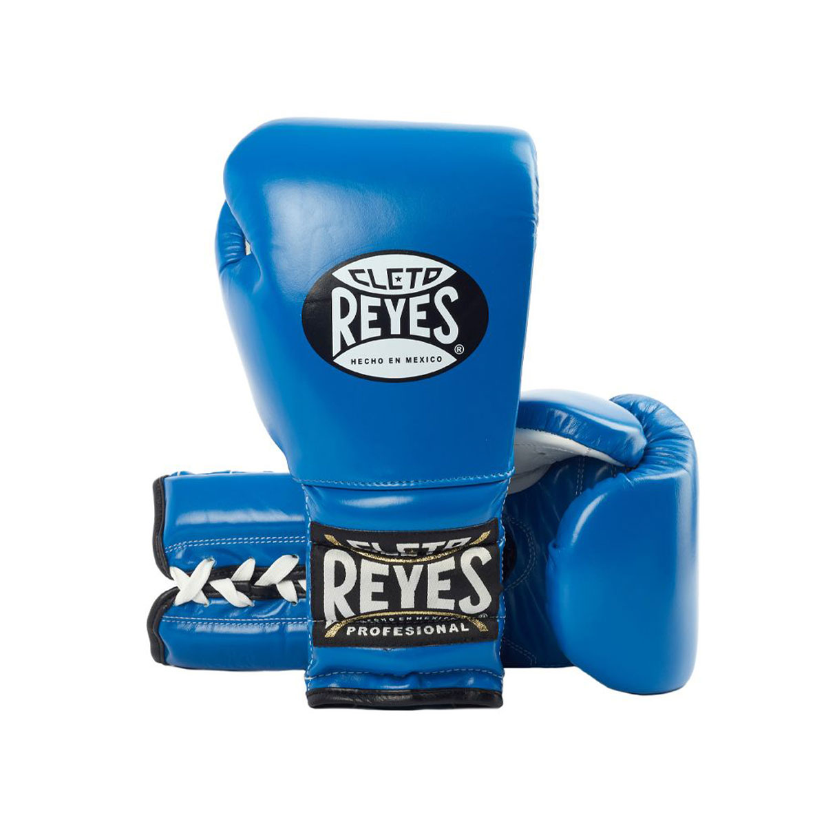 Cleto Reyes Traditional Lace-up Sparring Gloves - Blue