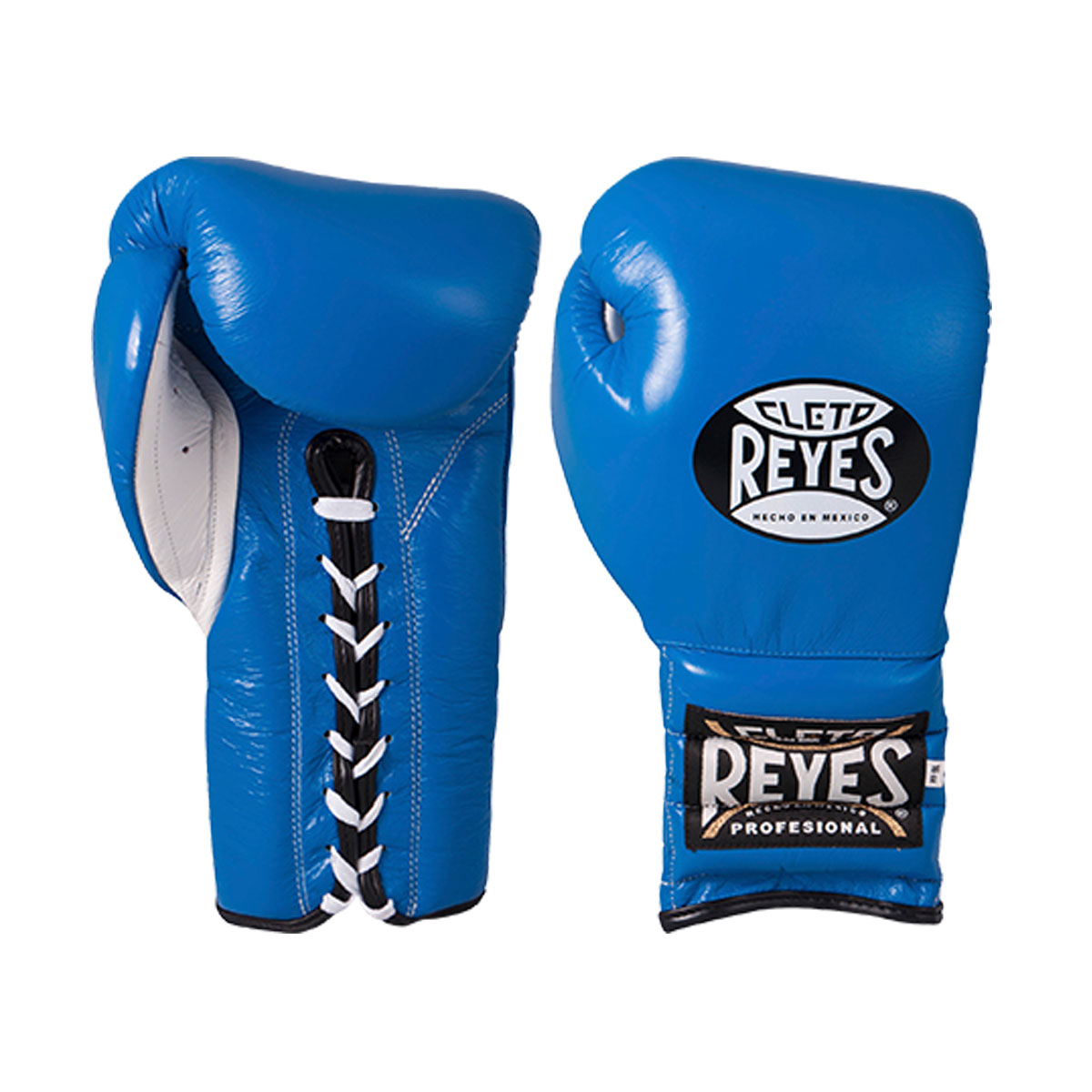 Cleto Reyes Traditional Lace-up Sparring Gloves - Blue