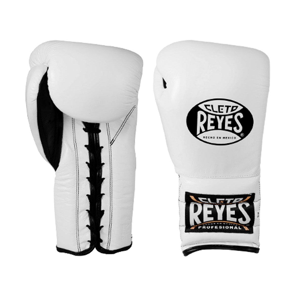 Cleto Reyes Traditional Lace-up Sparring Gloves - White