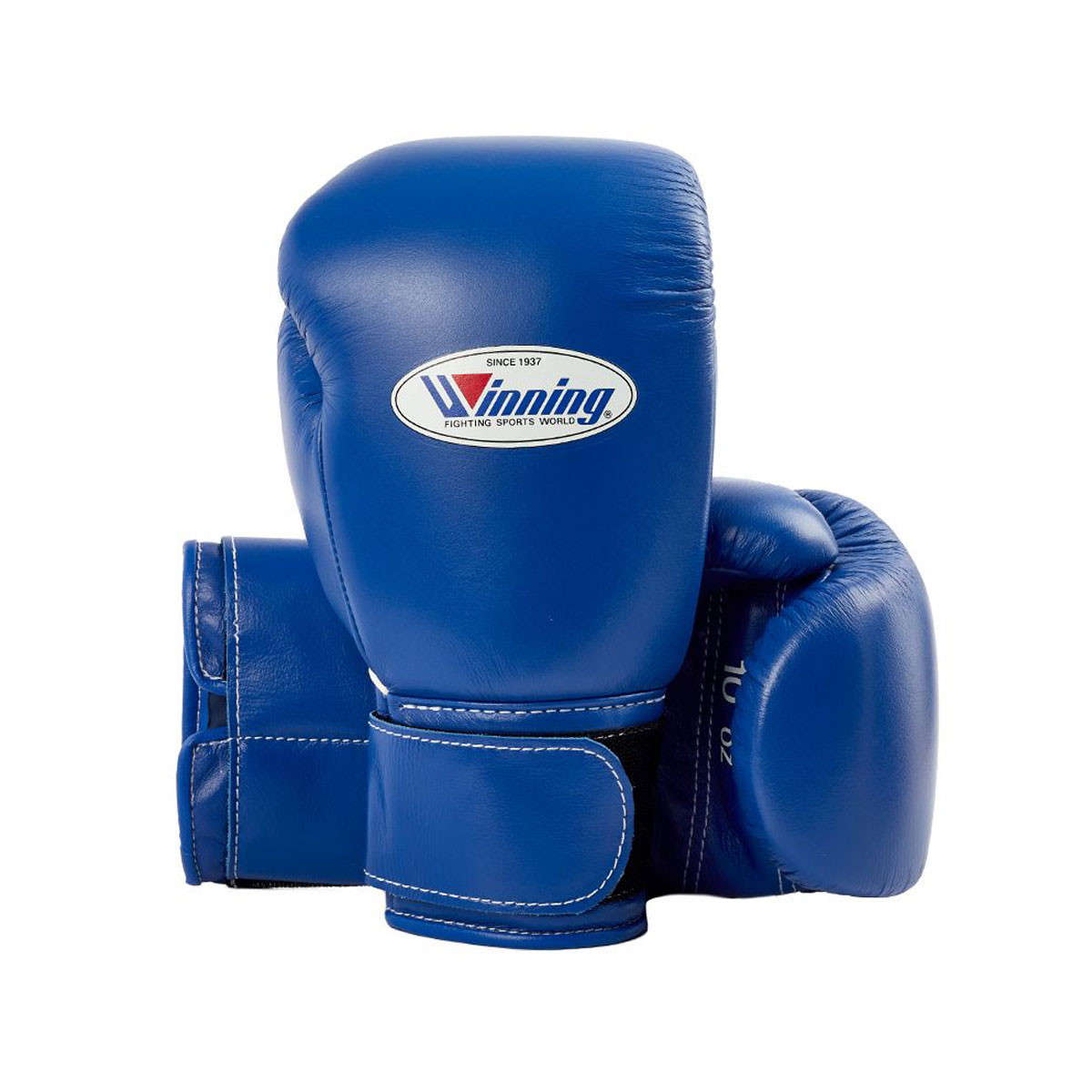 1:1 Custom Handmade Winning Velcro boxing gloves - Blue