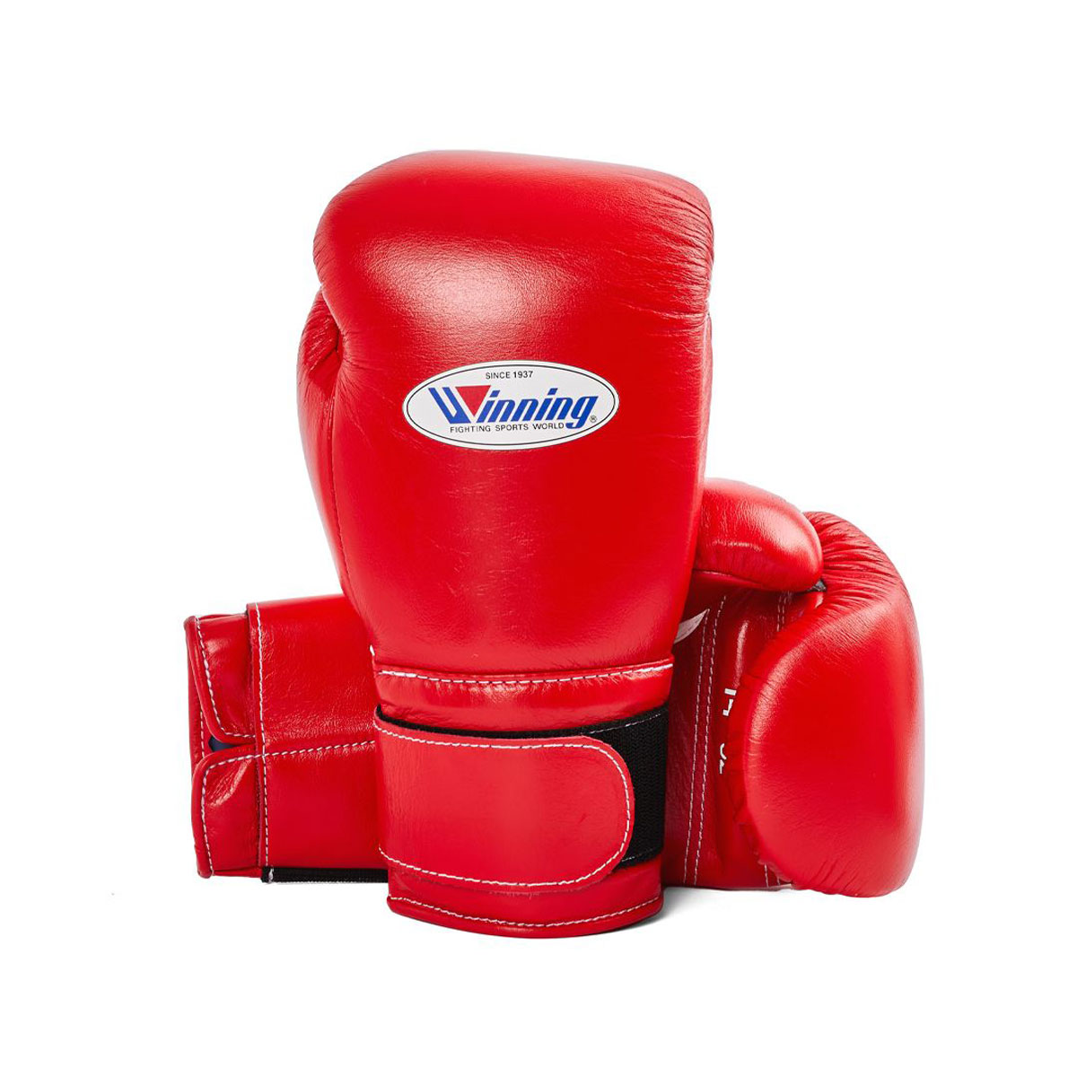 1:1 Custom Handmade Winning Velcro boxing gloves - Red